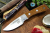 Bark River Knives: Essential - MagnaCut - Tan Burlap Micarta
