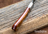 Bark River Knives: Essential - MagnaCut - Desert Ironwood - Red Liners - Mosaic Pins #5
