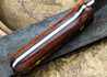 L.T. Wright Knives: Next Gen - Dessert Ironwood - Black Liners - A2 Steel - Flat Ground - LT28HK003