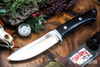 Bark River Knives: Classic Semi Skinner - MagnaCut - Black G-10