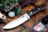 Bark River Knives: Classic Semi Skinner - MagnaCut - Wenge - Mosaic Pins