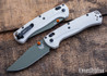 Benchmade Knives: 15536GN-01 Taggedout - AXIS Lock - Tan Grivory - Elmax - Forest Green Cerakote