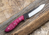 Carter Cutlery: Original - Pink Stabilized Maple - OD Green G10 Liners - Mosaic Pin