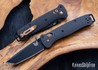 Benchmade Knives: 537BK-10 Bailout - Carbon Fiber - CPM-S90V - Black Cerakote