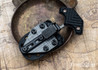 RMJ Tactical: BUB - Back Up Blade - Black G-10 - MagnaCut - Tungsten Cerakote