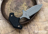 RMJ Tactical: BUB - Back Up Blade - Black G-10 - MagnaCut - Tungsten Cerakote