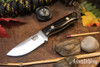 Bark River Knives: Micro Bravo CPM-154 - Black G-10 L.E.