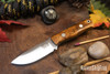 Bark River Knives: Micro Bravo CPM-154 - Dark Birdseye Maple #2