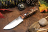 Bark River Knives: Micro Bravo CPM-154 - Hellfiire Maple Burl #1