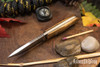 Bark River Knives: Micro Bravo CPM-154 - Zebrawood - Black Liners #2