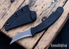 Ed's Manifesto & Kopis Designs: L-Via Field Knife - Black - Ramped Matte