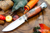 Bark River Knives: Mini Manitou - CPM-154 - Russet & Gray Maple Burl #4