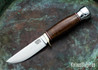 Bark River Knives: Mini Manitou - CPM-154 - Natural Canvas Micarta