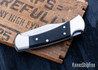 Buck Knives: 112 Ranger Auto Elite - Lockback - Black G-10 - Nickel Silver Bolsters - CPM MagnaCut