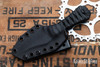 Auxiliary Manufacturing: Pocket Bowie SLIM - Black Stingray & Cord Wrap - AEB-L