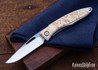 Chris Reeve Knives: Mnandi - Box Elder Burl - CR08LK005
