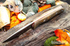 Bark River Knives: North Country EDC - CPM 154 - Bog Oak - Red Liners #2