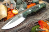 Bark River Knives: North Country EDC - CPM 154 - Forest Green Maple Burl #2