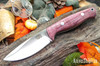 Bark River Knives: North Country EDC - CPM 154 - Purple Heart Maple Burl #2