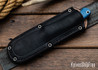 Bark River Knives: North Country EDC - CPM 154 - Teal & Tan Maple Burl