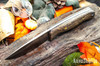 Bark River Knives: North Country EDC - CPM 154 - Bog Oak - Black Liner - Mosaic Pins
