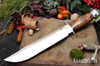 Bark River Knives: 1909 Bowie - Mesquite Burl #1
