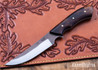 Muteki: 4.0" Persian - Ironwood - Black & White G-10 Liners - Hitachi White #1 Steel - #6364