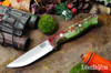 Bark River Knives: Gunny Scandi 3V - Firegazer Voodoo Resin - Thick Toxic Liner