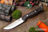 Bark River Knives: Gunny Scandi 3V - Wenge - Mosaic Pins