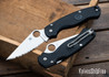 Spyderco: Paramilitary 2 Lightweight - Black FRN - CTS-BD1N - Serrated - C81SBK2