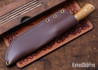 Lishen Knives: Yukon - Desert Ironwood - Mosaic Pins - LK17BL022