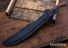 RMJ Tactical: 3V Syndicate Textured Wyvern - CPM-3V - Black Cerakote - Scorched Micarta - Titanium Hardware