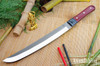 Bark River Knives: Tengu - CPM 3V - Black Bolster - Red G-10 - Black Liners