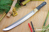 Bark River Knives: Tengu - CPM 3V - Black Burlap Micarta - Red Liners
