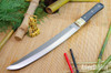 Bark River Knives: Tengu - CPM 3V - Black Carbon FIber - Red Liners - Mosaic Pins
