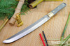 Bark River Knives: Tengu - CPM 3V - Green Canvas Micarta - Matte