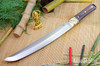 Bark River Knives: Tengu - CPM 3V - Red & Black Linen Micarta - Red Liners
