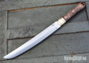 Bark River Knives: Tengu - CPM 3V - Mesquite Burl - Mosaic Pins