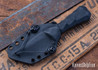 Auxiliary Manufacturing: Coffin Tanto - Black G-10 - AEB-L - Splatter Etching