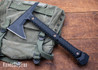 RMJ Tactical: Ragnarok 12 - Blackout Edition - Textured Black G-10 - 80CrV2 - Black Cerakote
