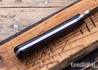 L.T. Wright Knives: Coyote - Desert Ironwood - Black Liners - Flat Grind - A2 Steel -1