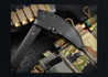 RMJ Tactical: 3V Syndicate Senshi - Black G-10 - Black Cerakote