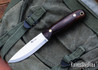 L.T. Wright Knives: Rogue River - Desert Ironwood - Black Liners - A2 Steel - 042103
