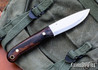 L.T. Wright Knives: Rogue River - Desert Ironwood - Black Liners - A2 Steel - 042103
