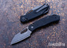 SRM Knives: Cub 261M-GB2 - Black G10 - Black Wharncliffe - Ambi-Lock - Laminated 140Cr