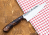 Muteki: 5" Petty - Ironwood - Purple G10 Liners - Hitachi White #1 Steel - #6141