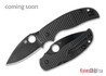 Spyderco: Sage 5 Salt Blackout - Black G-10 - Compression Lock - CPM-MagnaCut - C123GPBKMCBK