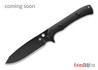 Spyderco: Skoli Fixed Blade - Smock Design - Textured Black G-10 - 9Cr18MoV - Black Oxide - FB53GPBK