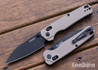 Kershaw Knives: Bel Air XL - FDE Aluminum - DuraLock - CPM-M4 - Black PVD - 6110FDE