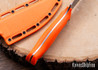 Kestrel Knives: Ovis Hunter 2.0 - Orange G-10 - MagnaCut - Stonewashed - Orange Kydex
